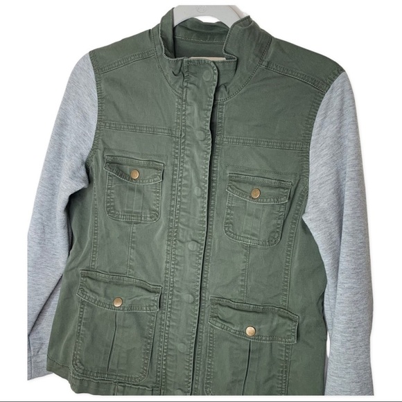 Wallflower denim jacket with soft sleeves | Medium - Picture 2 of 5